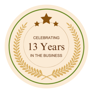 13 years In the business
